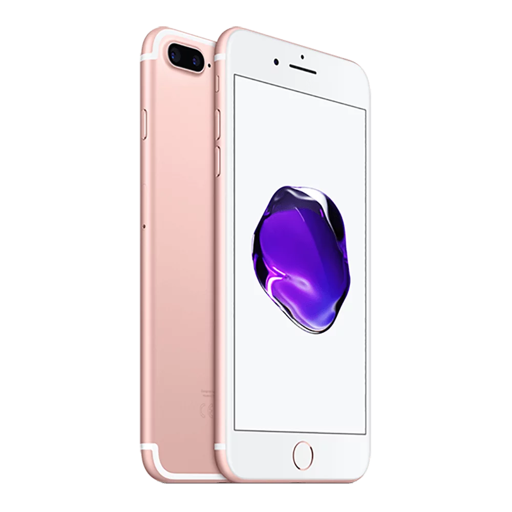 Pre-Owned Rose (Fair) Carrier Gold Unlocked 7 Plus iPhone Apple - - 32GB