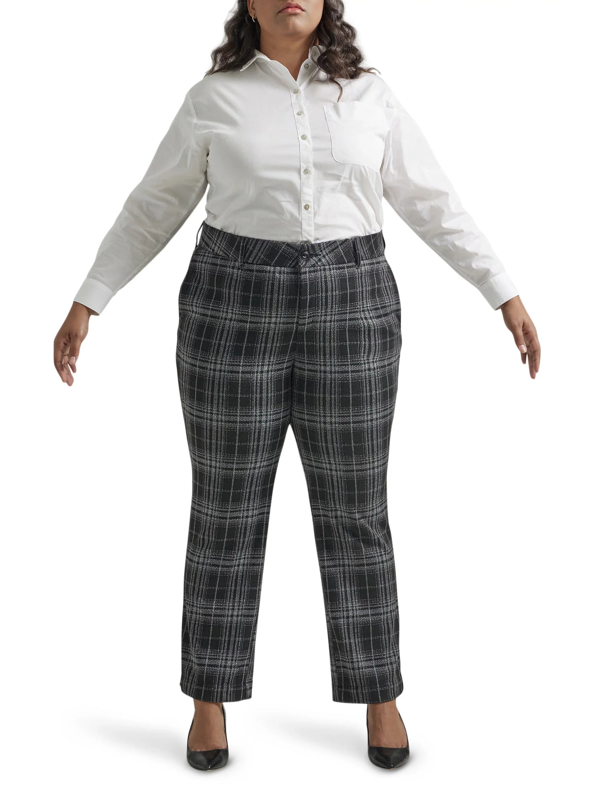 Women's Straight Plus Lee® Pant Knit Fit Regular