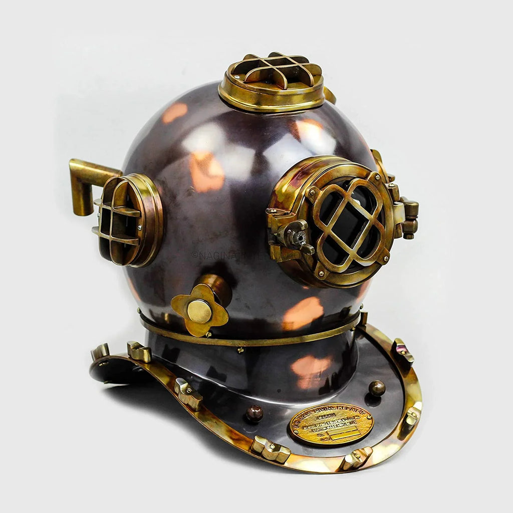 International Nautical Scuba Helmet | Nagina Ship's Helmet Maritime Decorative | Diving
