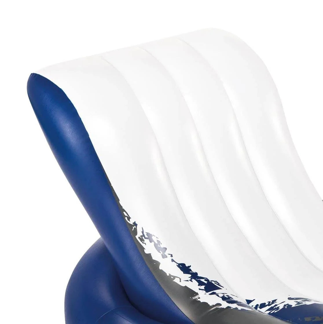 Floating (3 Lounges Inflatable Cup Pack) Holders Recliner Comfortable Intex with