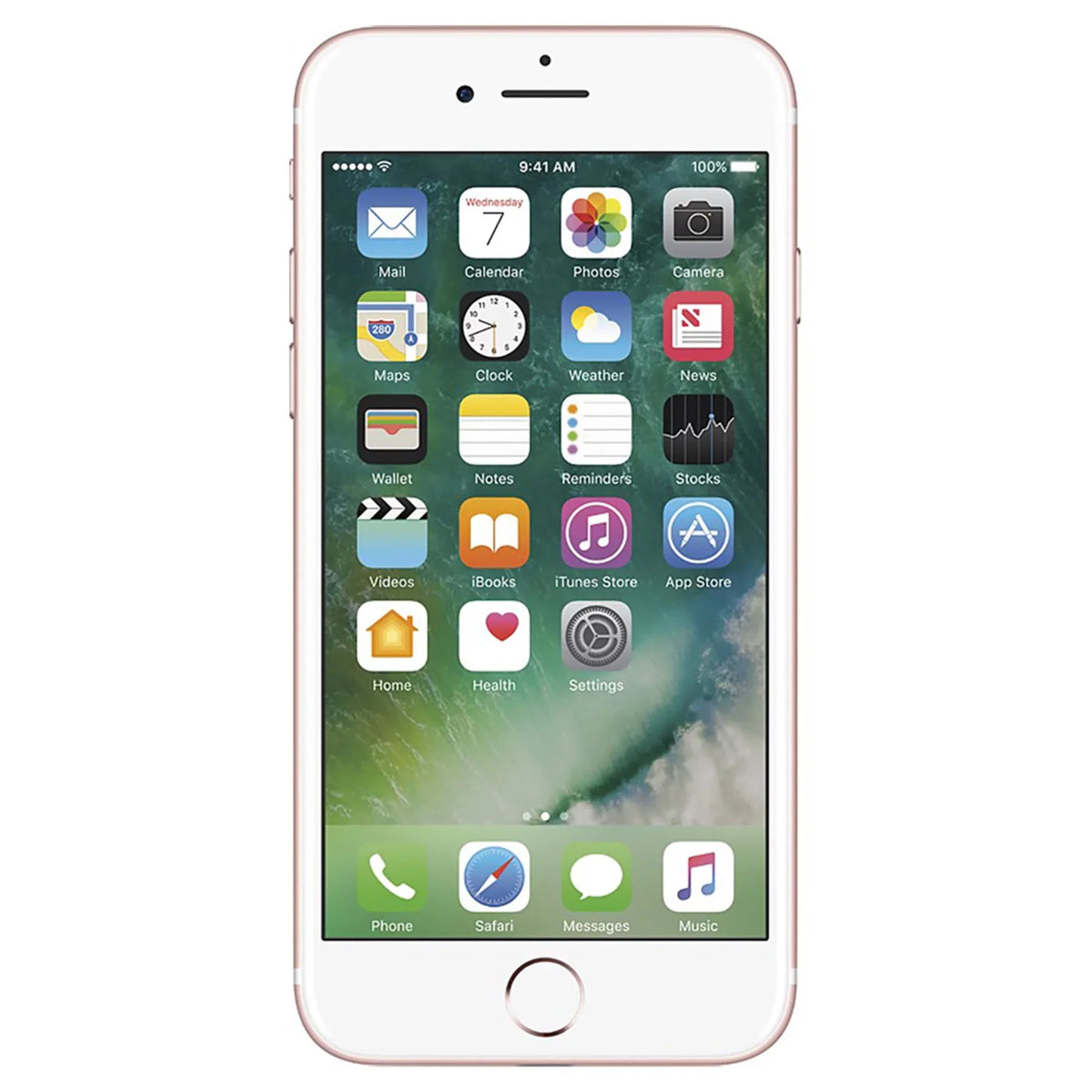 Fair) LTE Quad-Core GSM Gold Smartphone Rose Restored 7 128GB 4G 12MP (Refurbished) w/ iPhone Apple Camera (: - Unlocked