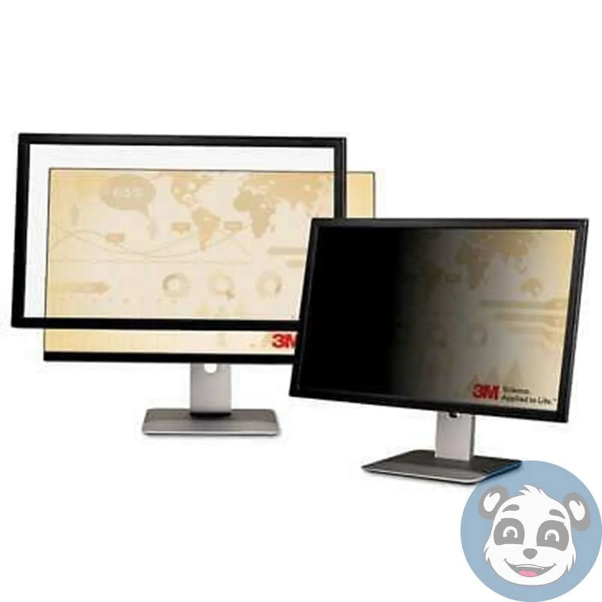 Matte, - Filter, 22-in. 3M For Black Widescreen Glossy, Privacy Monitor PF220W1B