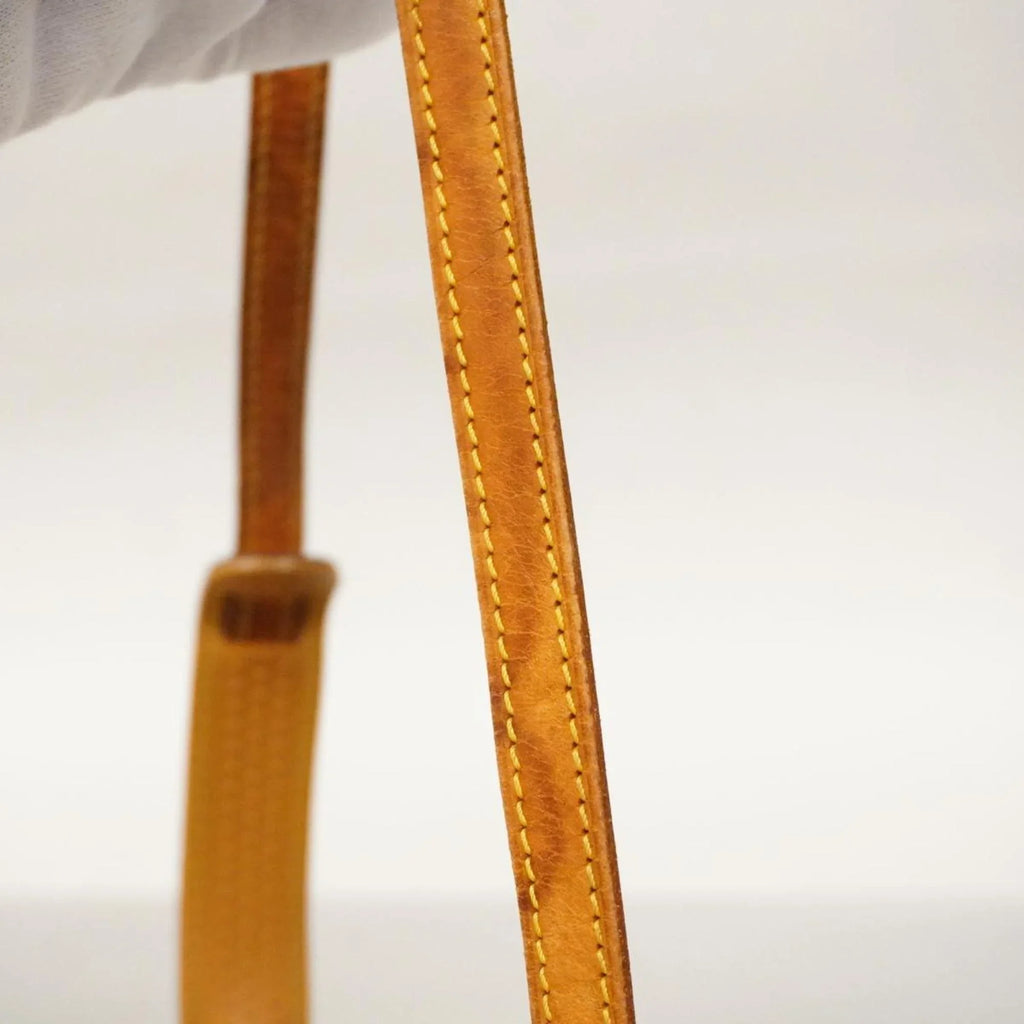Louis (Good) MM Pre-Owned Vuitton Shoulder Jeune Brown M51226 Monogram Fille Bag Ladies