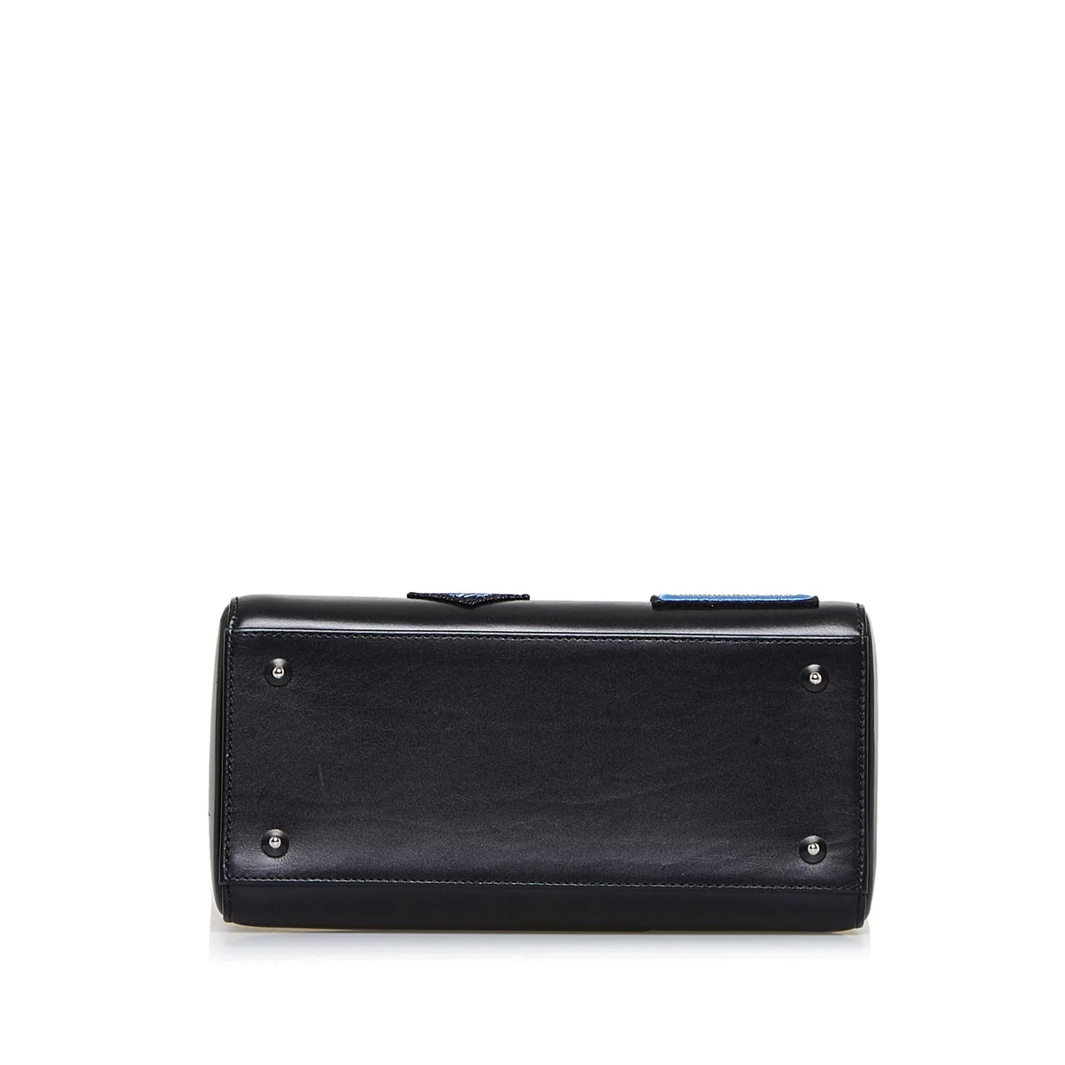 Black Unisex (Good) Pre-Owned Medium Judgement Lady Satchel Leather Calf Authenticated Dior