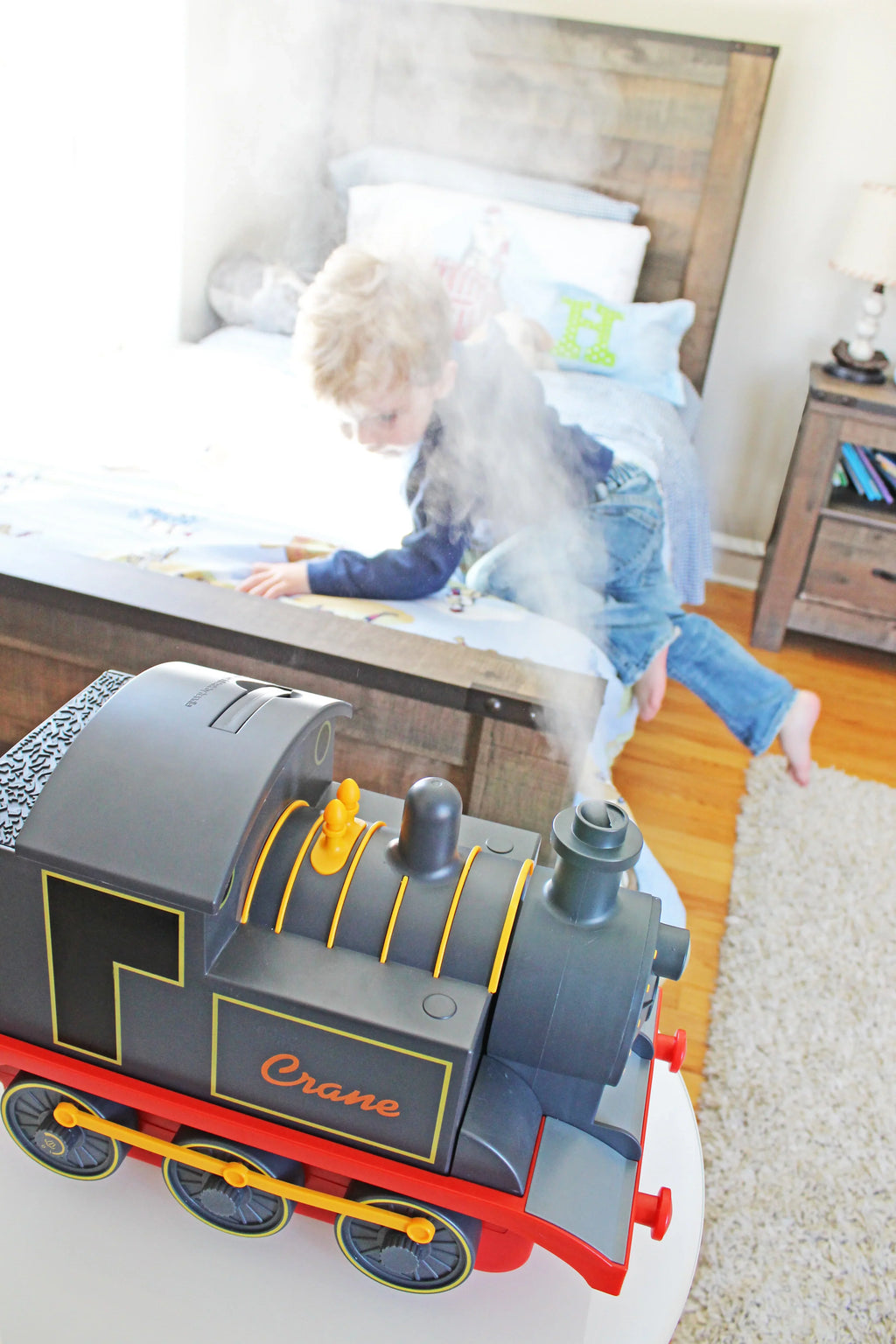 Mist Ultrasonic Crane Cool - Humidifier Train Adorable
