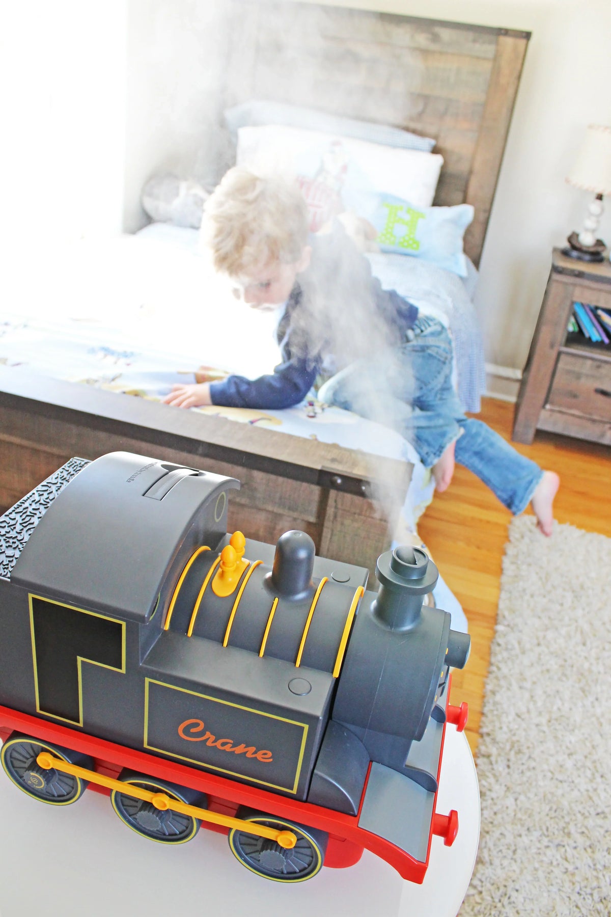 Mist Ultrasonic Crane Cool - Humidifier Train Adorable