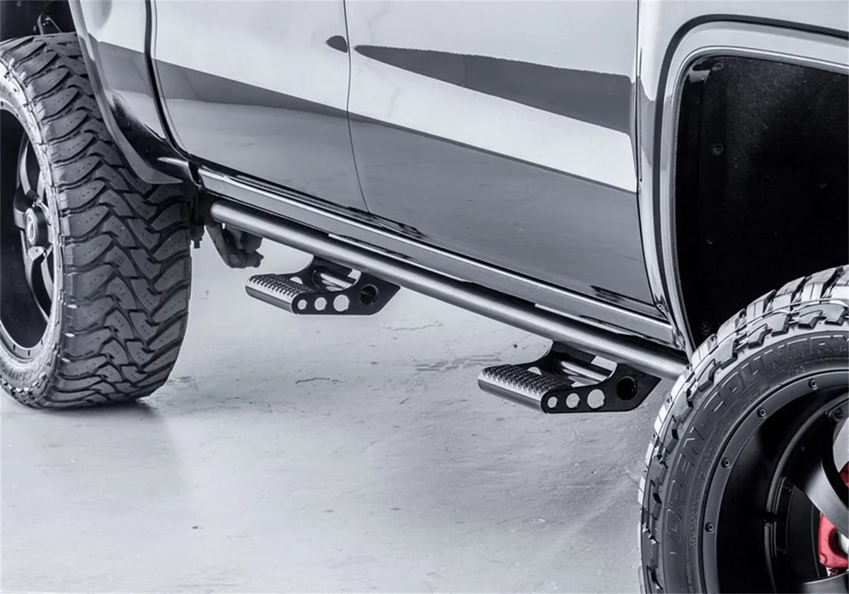 | by Black T074Rkrcc 2007-2021 Toyota SRW Compatible | N-Fab All Gas | Rkr Textured Rails Beds, RealTruck with Tundra Crewmax