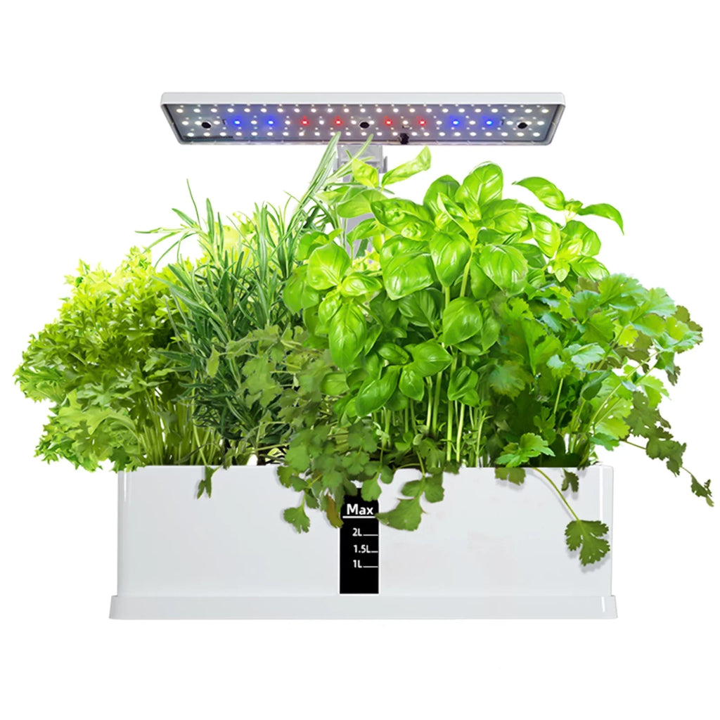 Pods Home Lights 2L Smart 9 Office Water Growing Smart Kit Automatic LED Pump Tank 15W Garden with System Kitchen Grow Adjustable Timing Indoor for Hydroponics Height Leyfeng Herb Water