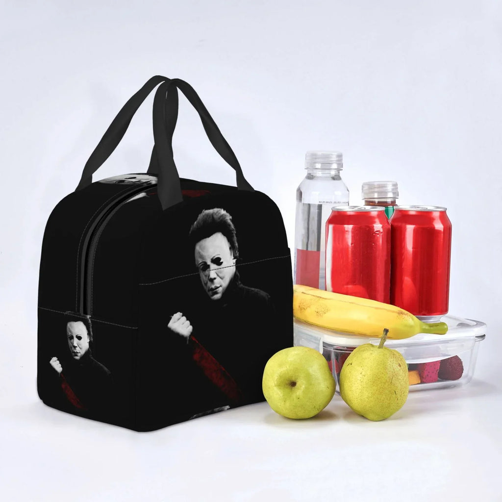 Picnic Bag Kids Box Michael Insulated Office Cooler Blood Portable Lunch Adult Myers Thermal Lunch For And Reusable School For Bag Bento
