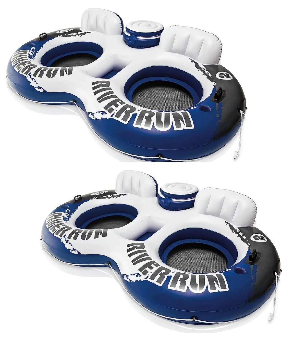 (2 River Pack) INTEX Water Lounger Tube w/ Cooler Run II