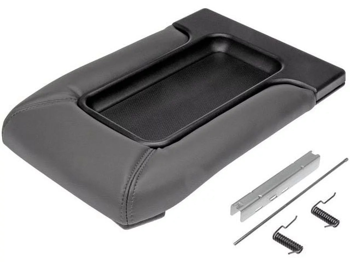 Dark Lid with 2500 Compatible 2001 with Gray 2006 Hardware 2002 Bench Console Sierra 2005 - 2003 Split 2004 - GMC HD - with Seat -