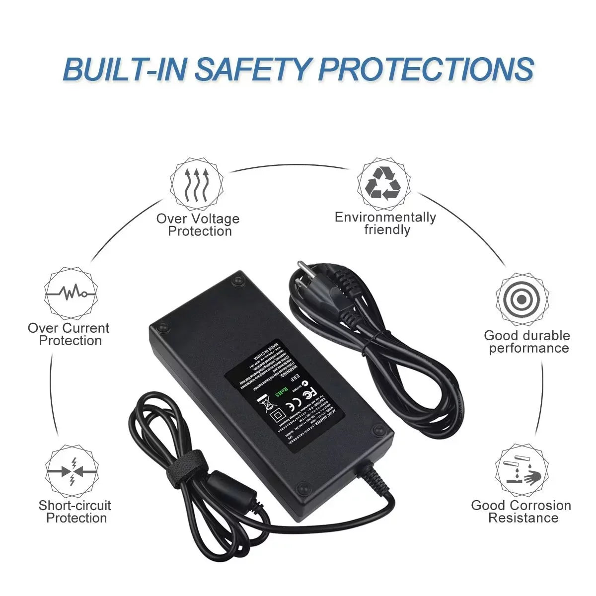 for Power 15 HP Adapter Charger 7.7A Zbook 677763-002 19.5V Cord Workstation CJP-Geek AC