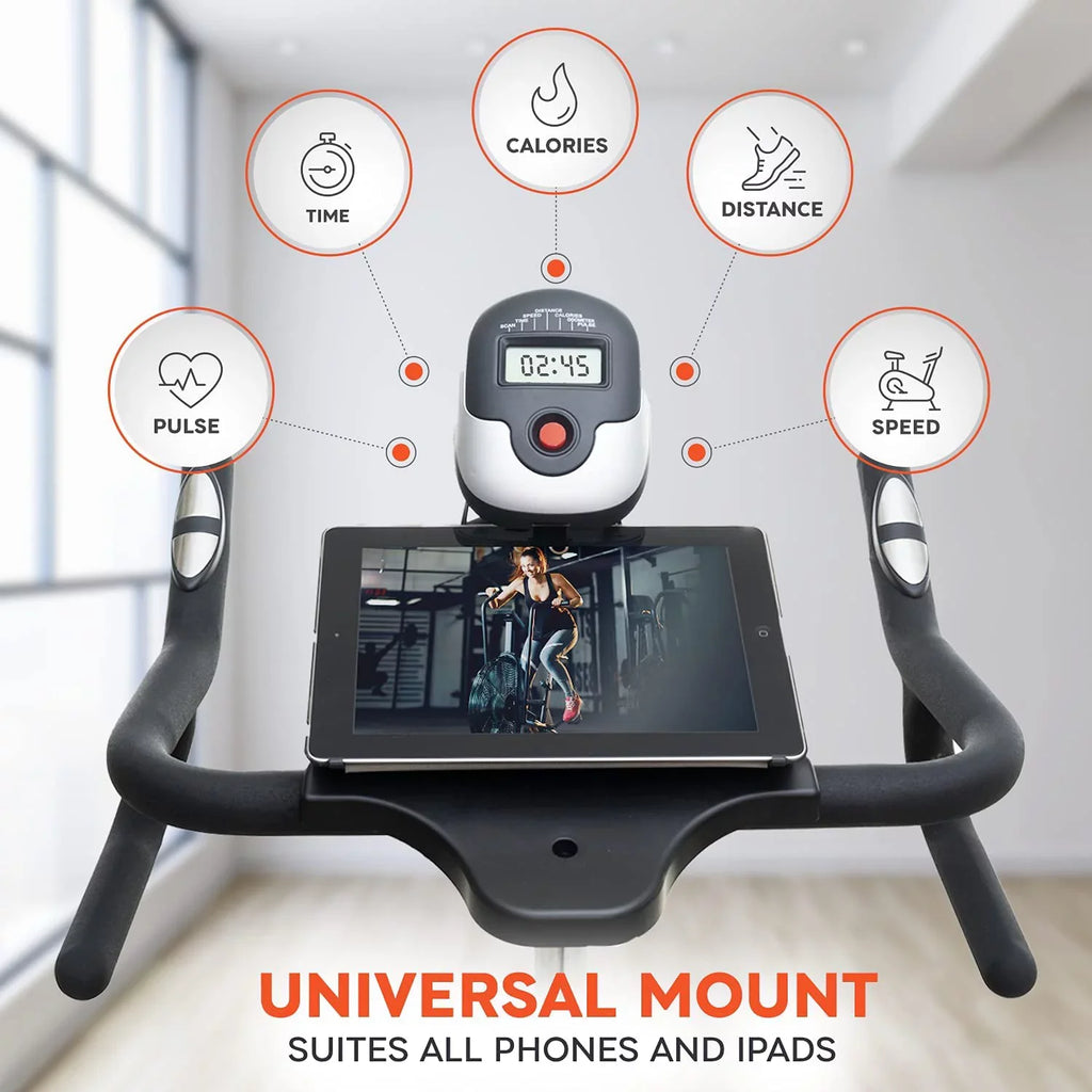 commercial capacity bike Build and 350 stationary lbs Gymnastics bike, exercise with resistance dumbbells, Power magnetic indoor