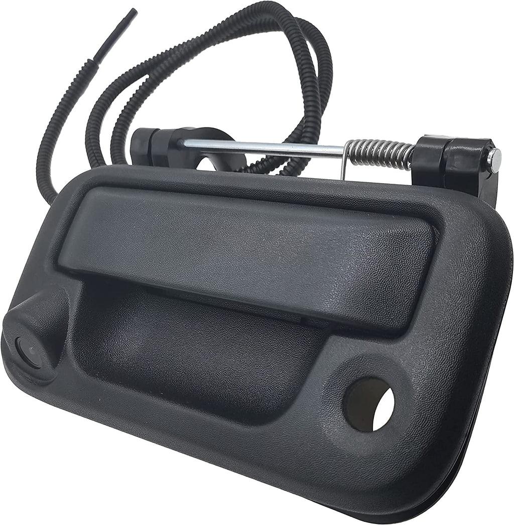 Compatible Camera, (Black) #8L3Z-9943400-AC, with F150, with Handle Tailgate F550 Ford F450, F350, F250, OE: