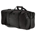 Travel Rooster Duffel Black Packable Polyester Unisex Yellow