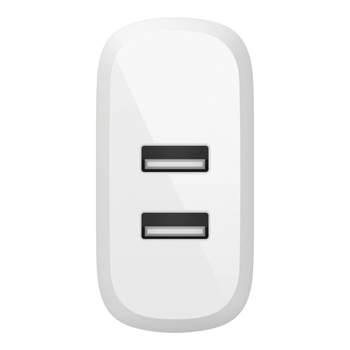 Charger - + Cable Belkin for White 8-Pin USB Wall (24W) Dual iPhone
