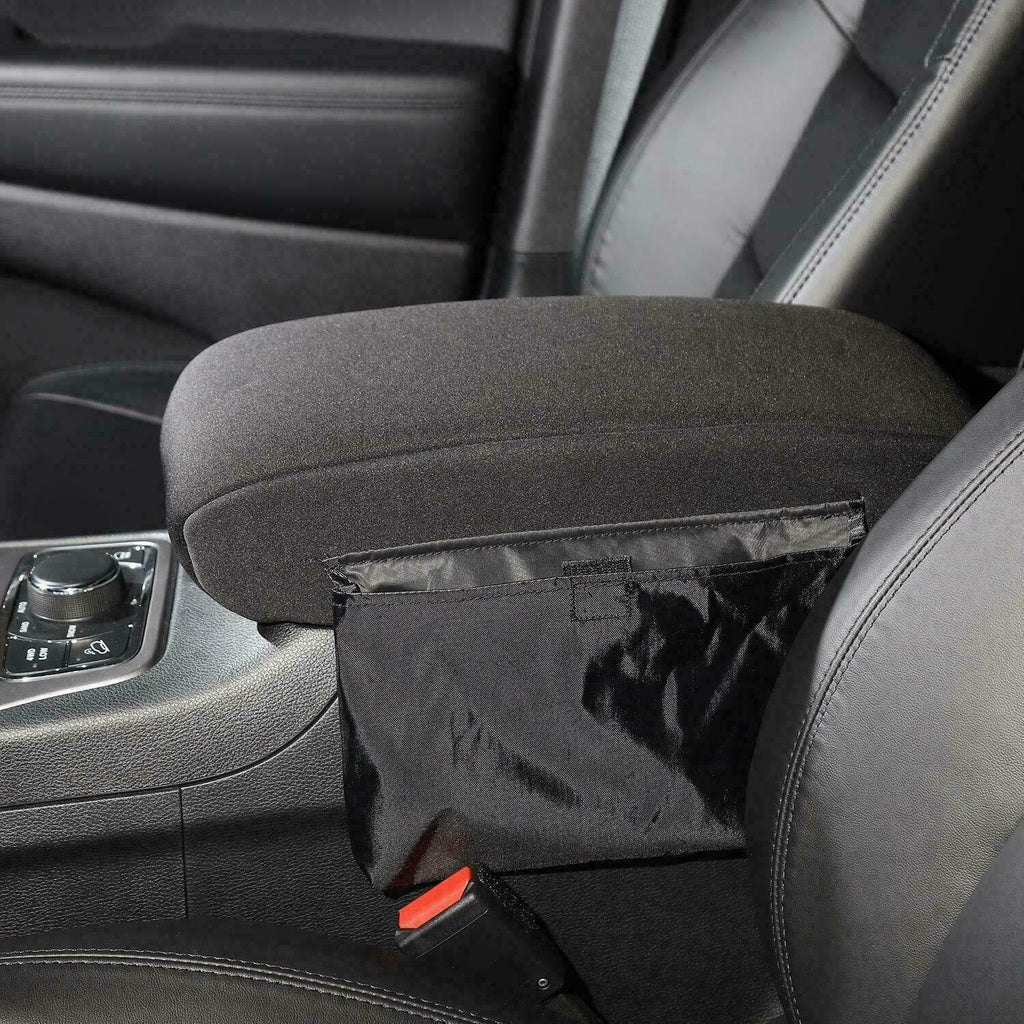 Armrest Cover Protector + Cover Black Console Teledu Pad