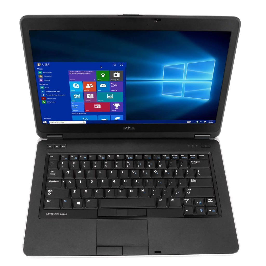 Computer, Windows Home i5 Hard 4GB Bit, Dual Gen E6440 4, (Used) 500GB Core Drive, 10 Screen GHz RAM, 64 SATA DDR3 Intel Latitude Laptop 2.60 Dell 14"