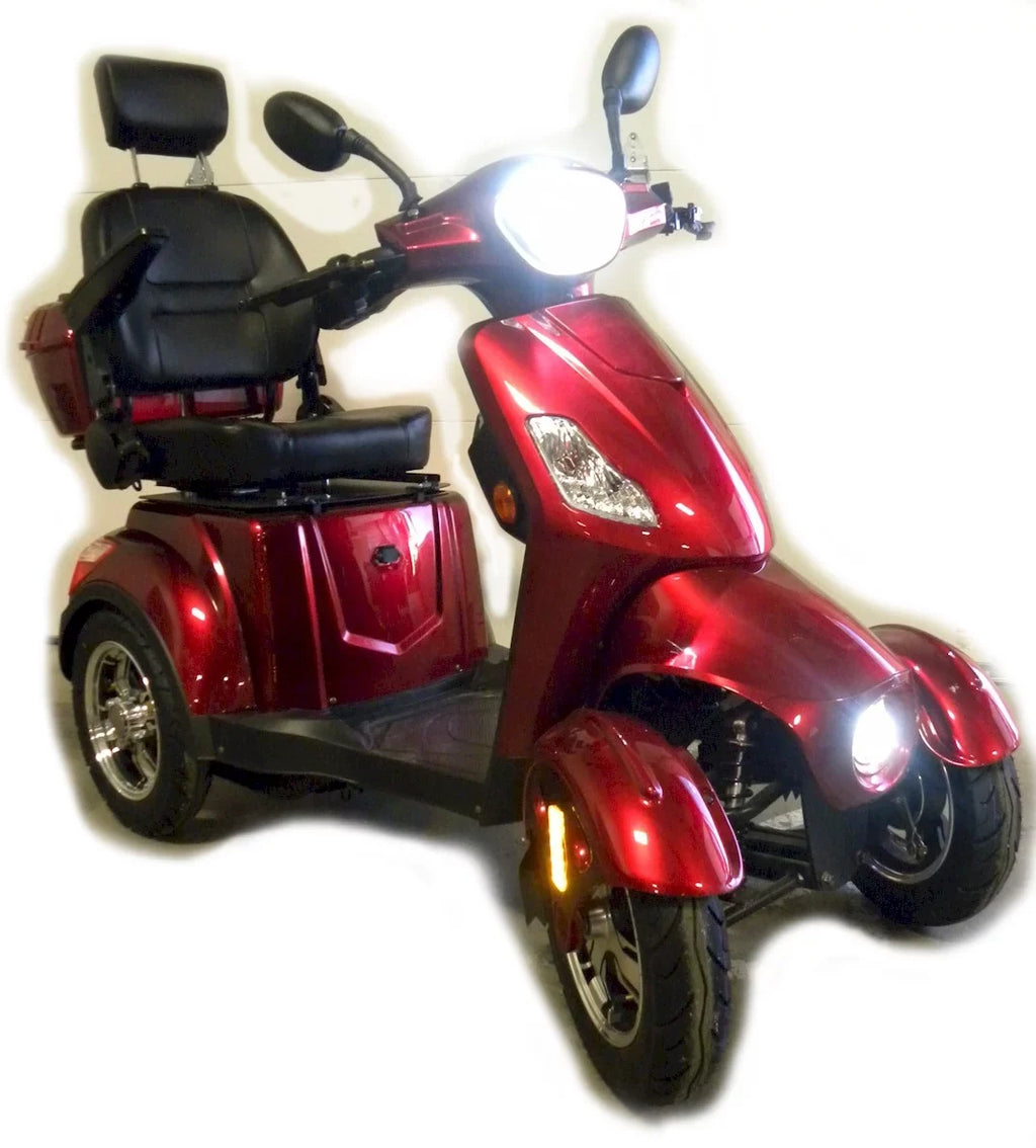 4 Camera Luxuryton Wheels With X-1000 Mobility Scooter And Roof Reverse Optional Electric