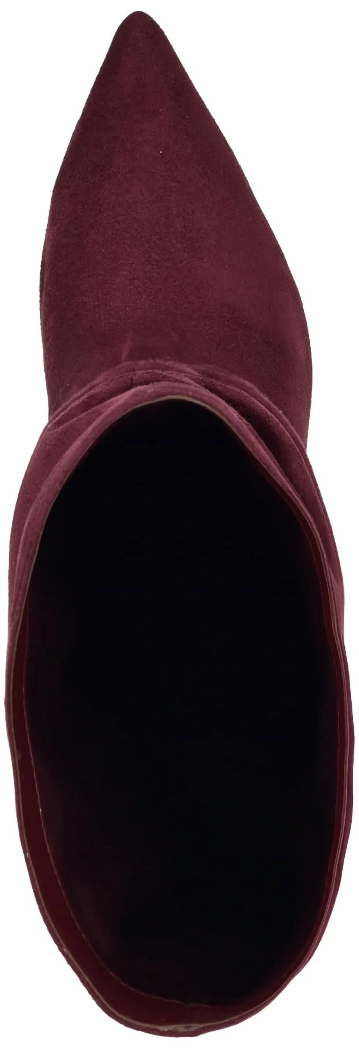 Calf Mid Stiletto West Wine 600 9, Mycki Women's Boot Heeled Nine