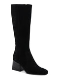 Boots Zip-Up M Dress Toe 10 Square Goring Womens Black Heel Cushioned Shoes Waterproof Stacked COLLEGE Tori AQUA