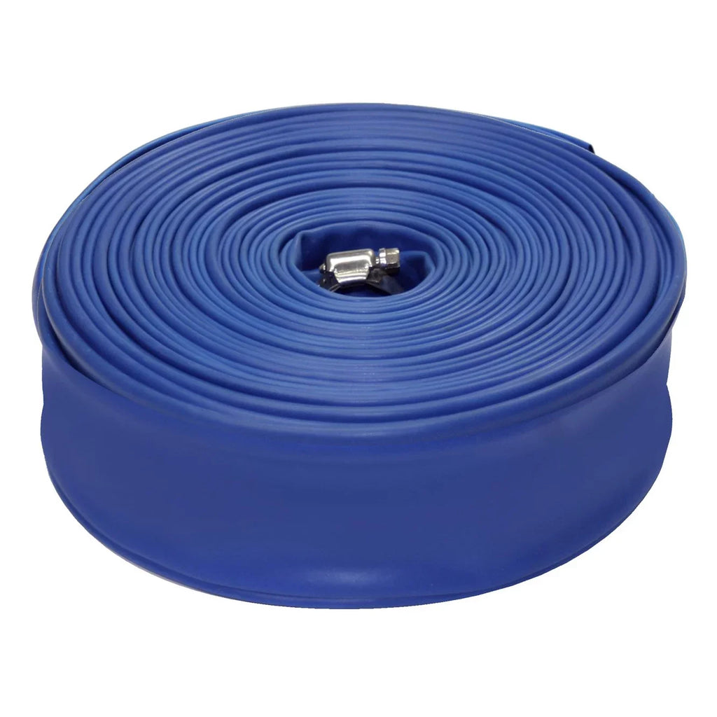 Blue Feet Devil Backwash Filter with 100 Inch Pool 2 Hose x Swimming Clamp