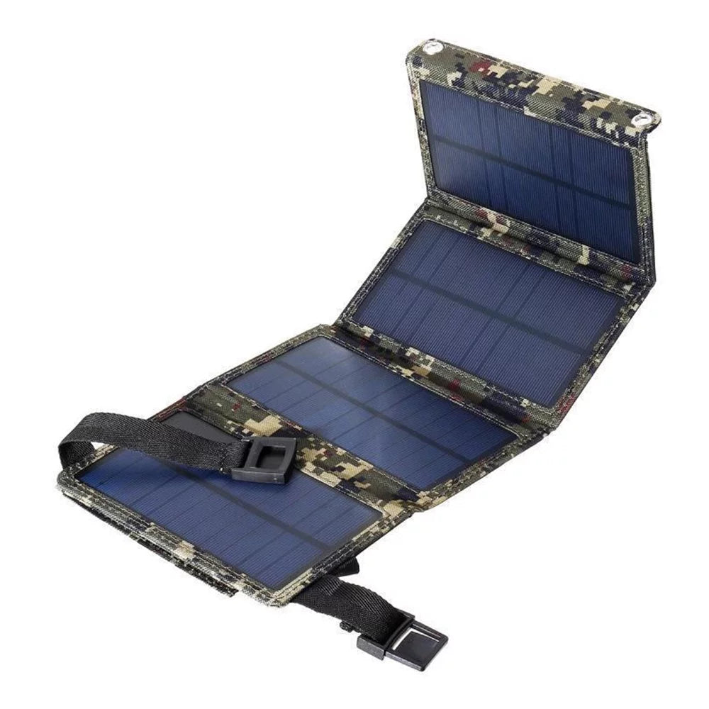 Tablets, 20W Devices Solar Panel USB Android and Efficient for Andoer Portable Solar Lightweight and