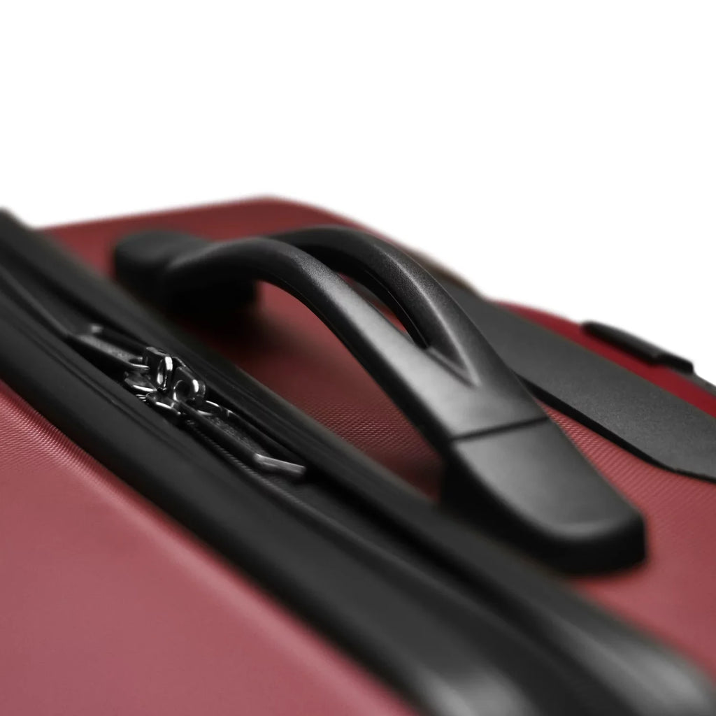 3 TS09094R Set, Travel Select Red Luggage Piece Spinner Savannah Hardside