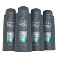 2 Count Care Oz In Shampoo Conditioner 20.4 Men 4 And Defense Dandruff + 1 Dove