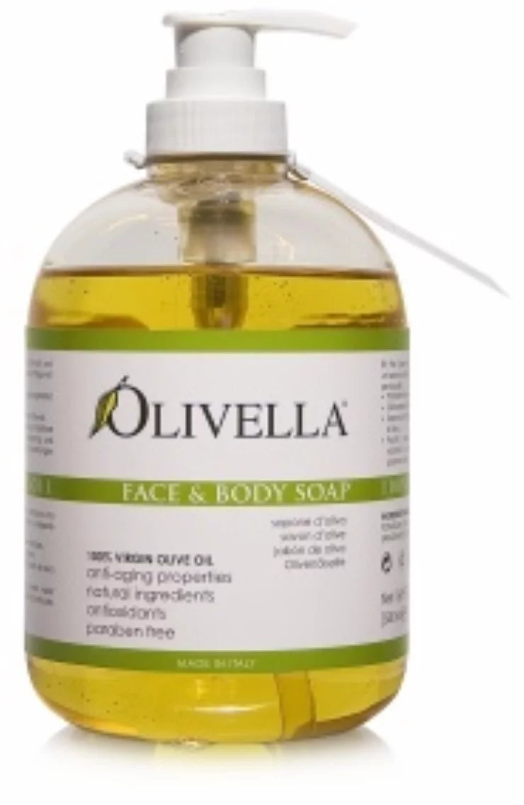 of Olive Body Olivella Soap Oil (Pack 16.9 Face Liquid oz Virgin and 3)