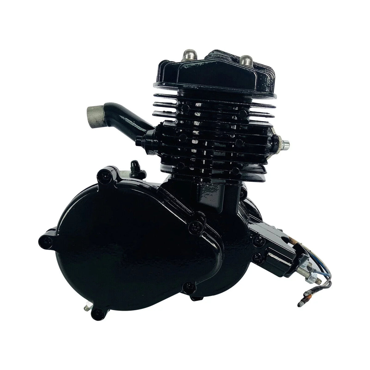 2.94KW Motorized Motor Petrol Bike Cylinder Air-cooled 80CC Start 6500r/min Gas Pull Engine 2-Stroke Bicycle Single Engine for