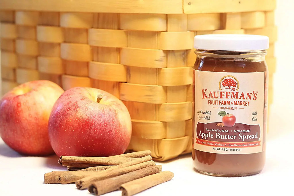 Apple Pack Butter 8.5 Cinnamon Homemade Fruit Spread, 2 Kauffman's of Farm Oz.