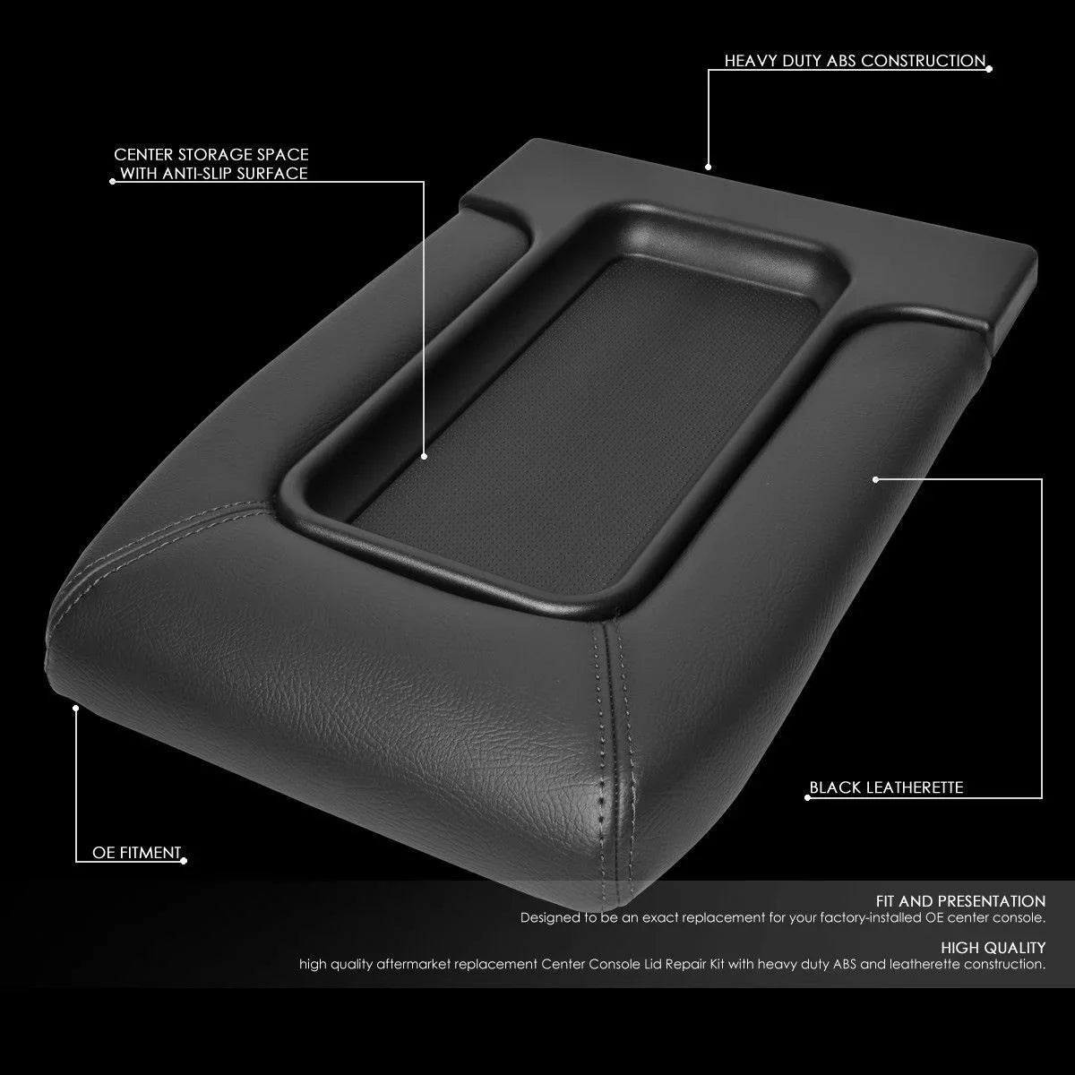 Armrest Center Cadillac Latch For Teledu GMC Lid Console Chevrolet