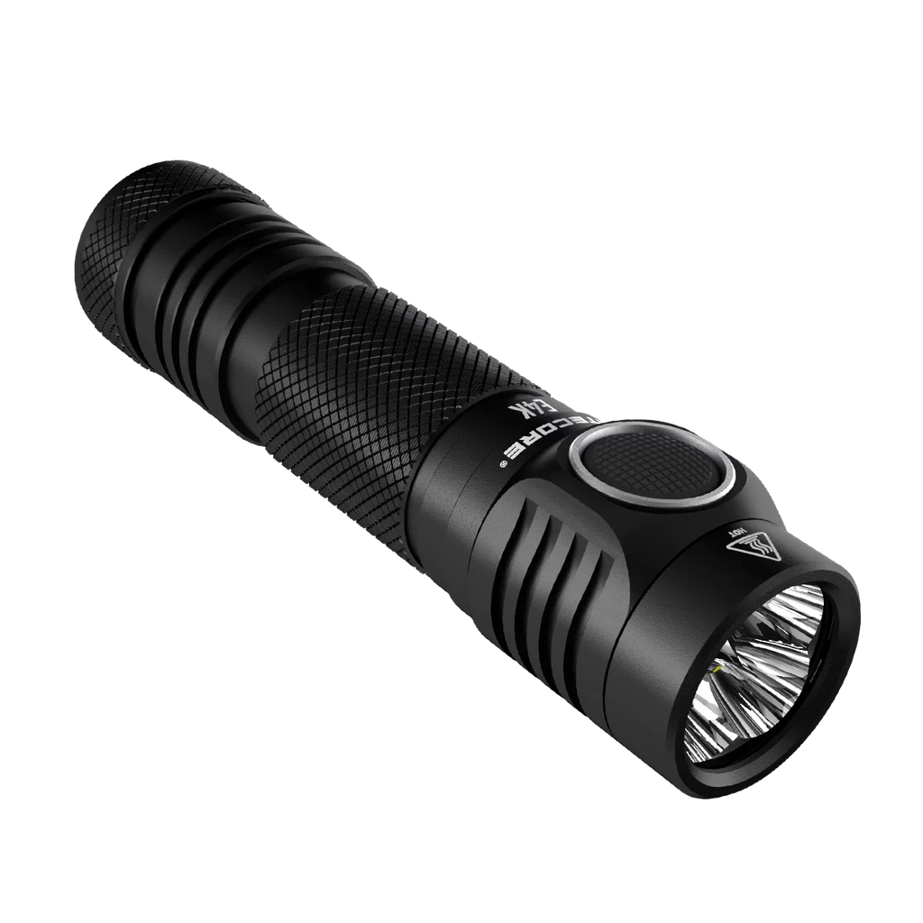 NITECORE 4400 -1100 Dual UT32 NITECORE Compact Flashlight -1x EDC Headlamp Emitter - E4K w/Nitecore Lumens Battery 21700 Combo: Lumens Included
