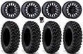 Wheels 15" Fuel Tires Ranger RZR Warrior Bk XT Sportsman Bdlk 35" Rincon