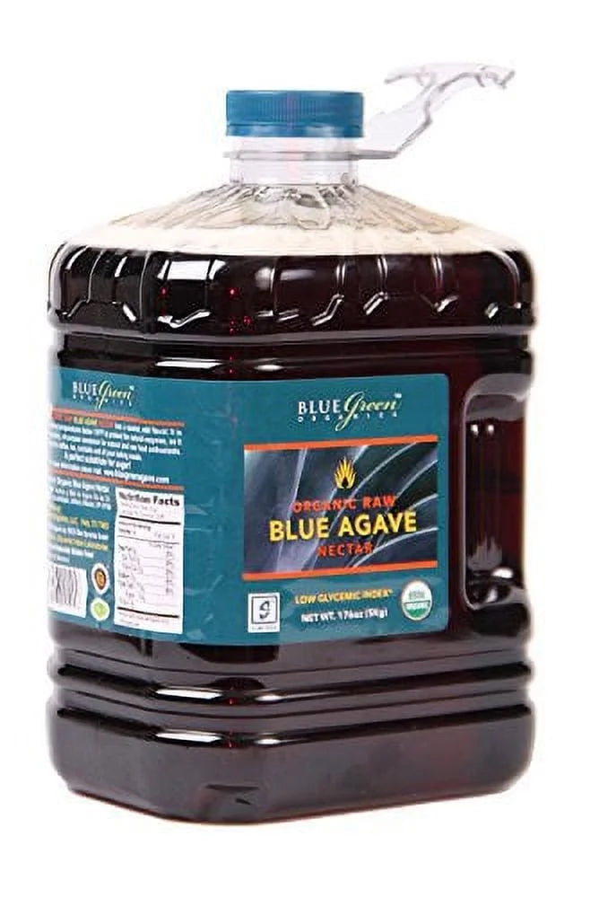 Blue, Organic Green Raw Blue Ounce 176 Agave Nectar,