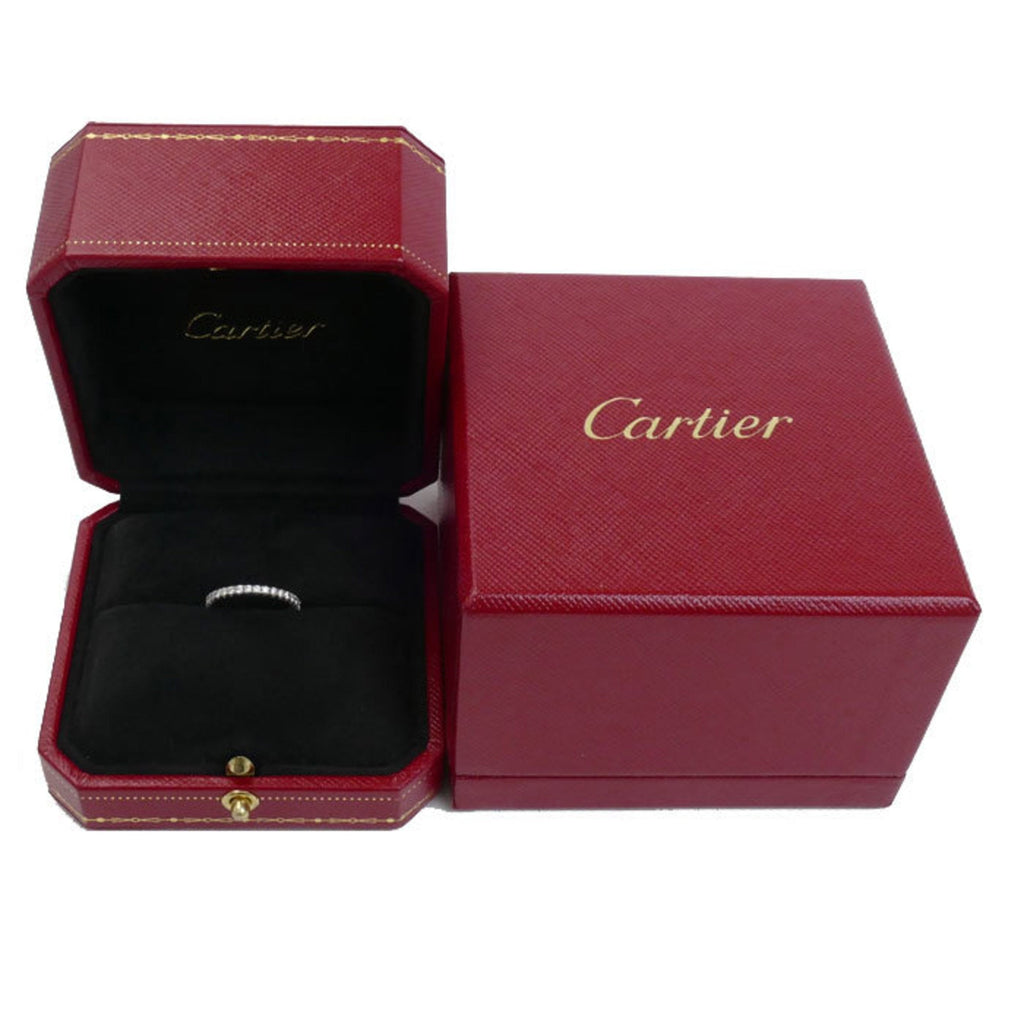 B4077946 K18WG Full Size Cartier Gold 46 (Good) Ring 1.6g 6 Etincelle Pre-Owned Eternity Women's CARTIER de White