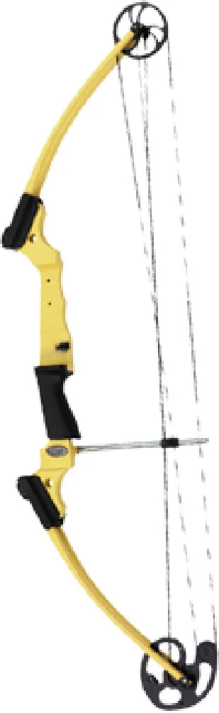 Compound Bow Original Size,Left Handed,Yellow Archery Genesis Adjustable