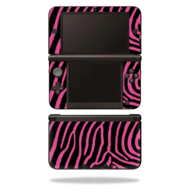 '- Pink Nintendo 2012-2014 Models MightySkins Wrap Sticker Skin Original XL Zebra NI3DSXL-Zebra Pink for 3DS
