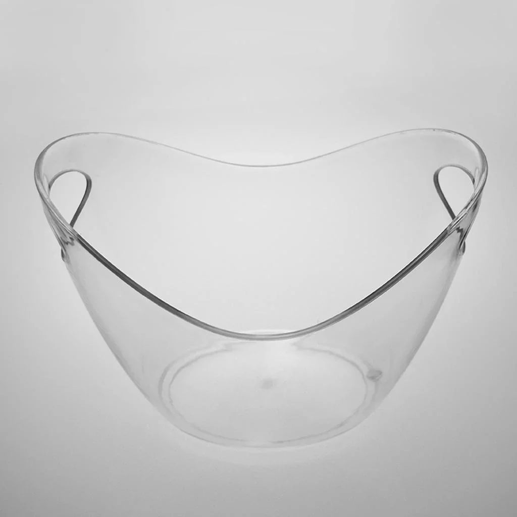 Bucket Bucket Chiller Tubs for Bucket Cocktail Clear Parties Bar Beverage L) Drinking for for Beer for Acrylic Ice Cooling or Champagne (4