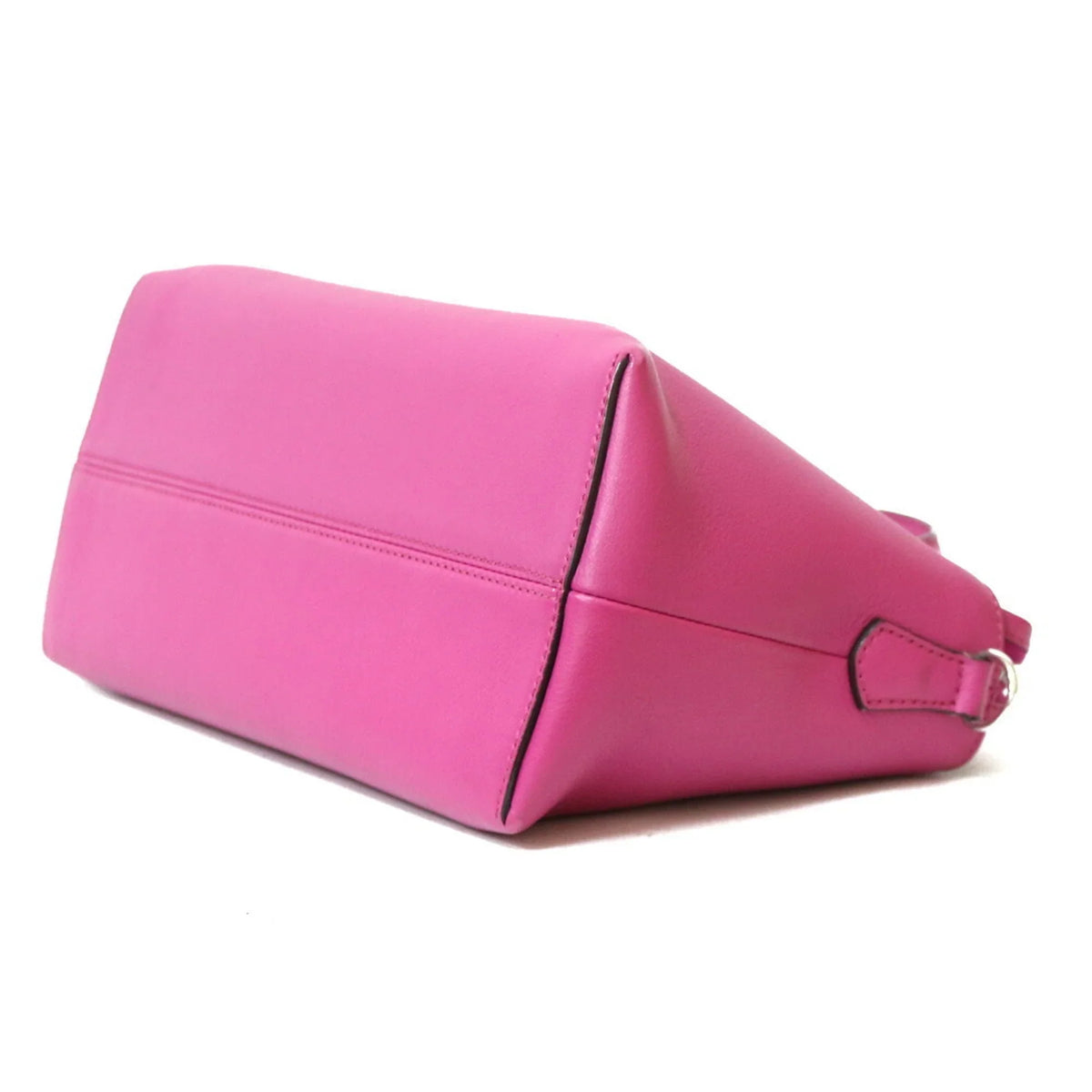 Fendi Women's Shoulder FENDI Pink Pre-Owned (Fair) Bag Leather Visaway