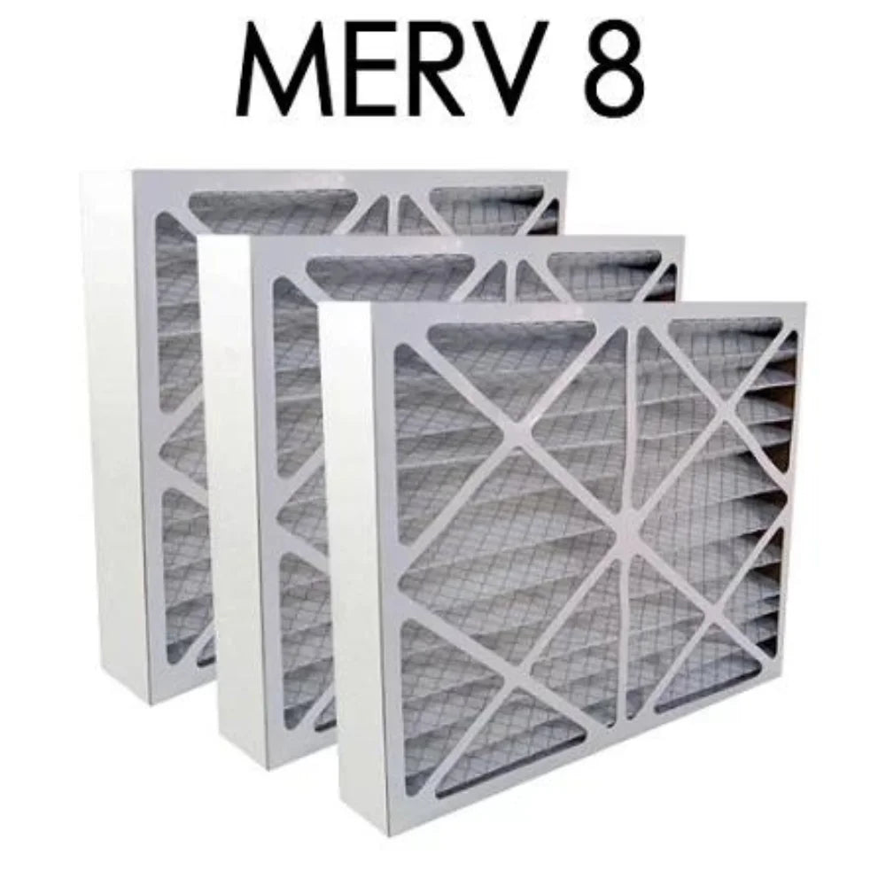 '- Air 6PK | 11.75x11.75x.75 8 12x12x1 Actual MERV Size Filter Pleated