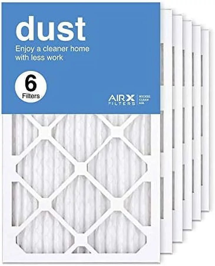 Filter Air The Furnace 6-Pack, Dust MERV Filter, AC Air In 8 Made Pleated HVAC