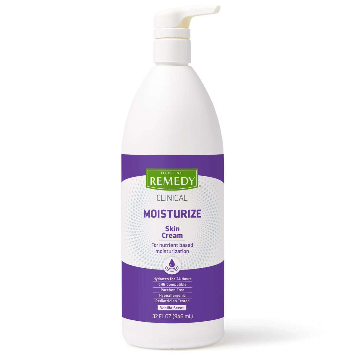 Ages (32 Vanilla Scent Body oz), Moisturizing Cream Face for Medline fl Remedy Skin Cream, All and Clinical
