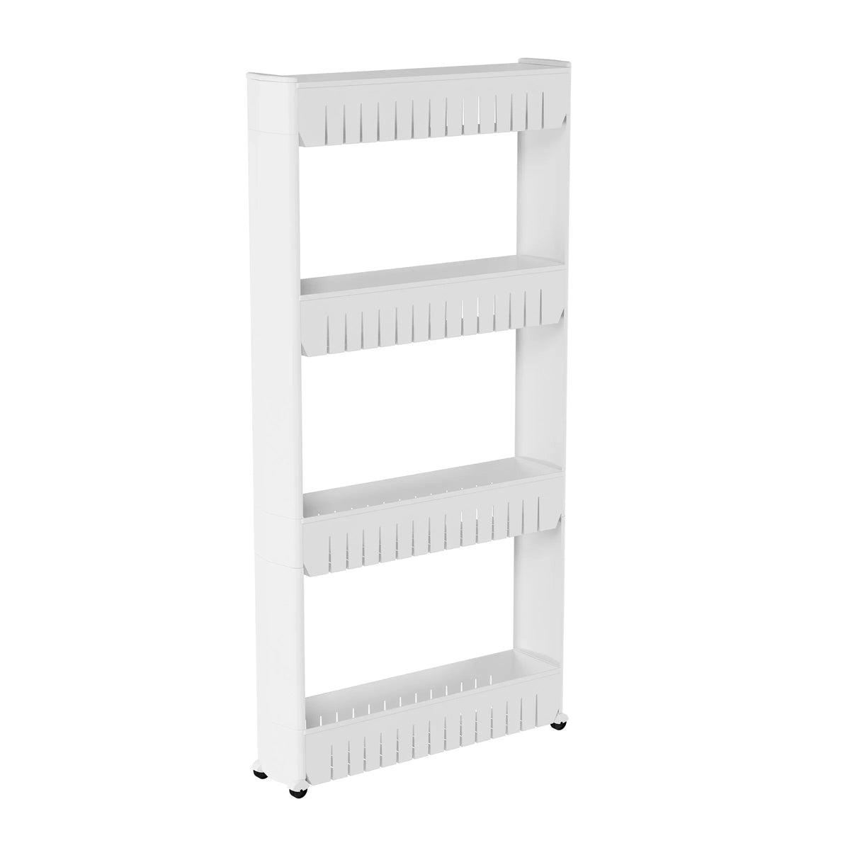 Mobile Baskets, Unit Storage 4 Everyday Slim Slide Pantry Out Home Organizer, Plastic Shelving