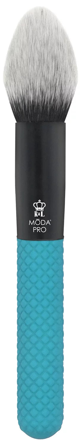 Makeup with Flat Crease Moda Teal Brush Pro Highlight, Set Brush Brushes Wrap, Full and 13pc Makeup Face Powder, Includes