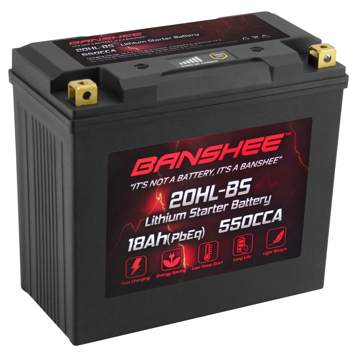 LiFePO4 Road Battery Banshee Motorsports Yamaha to 2004 2007 with Compatible Star 20L-BS XV1700A