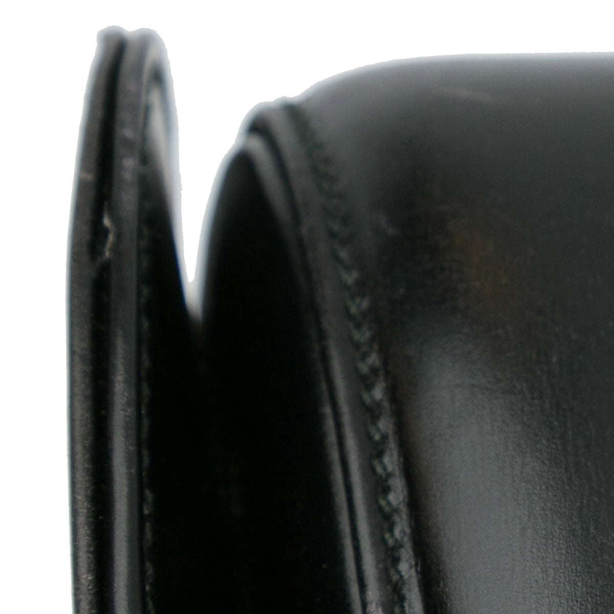 Handbag (Good) Unisex Black Bamboo Pre-Owned HandleBag Night Gucci Calf Authenticated Leather Top