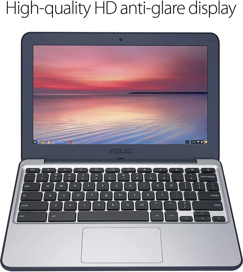 Chrome, 11" Hard C202SA-YS02, RAM, ASUS Intel Celeron, 1.60 DDR3 Drive, Chromebook Grade GHz Screen B) SSD (Used 4GB 16GB