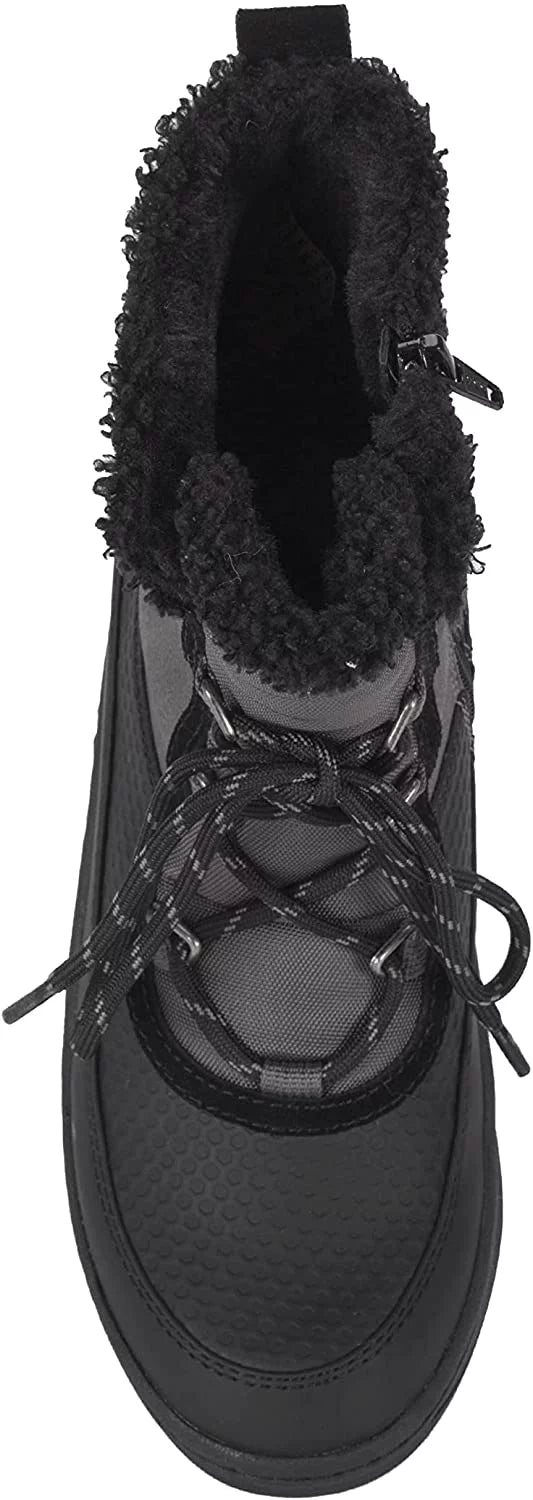 ALTA BareTraps 10 Suede Boots Grey/Black Dark Womens